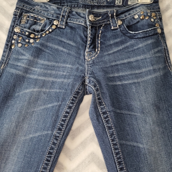 Miss Me bling jeans 28×33 - Picture 2 of 10